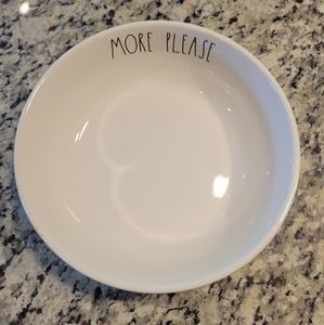 Rae Dunn "More Please" pasta bowl